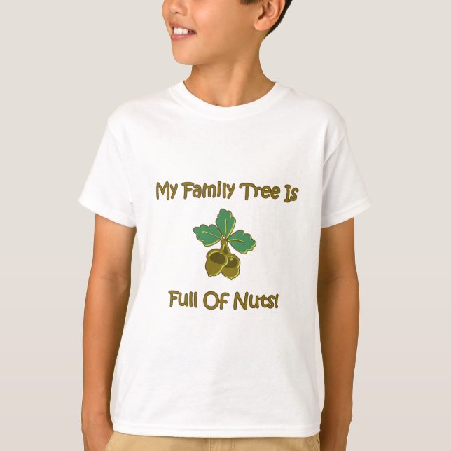 Camiseta Minha árvore genealógica (Frente)