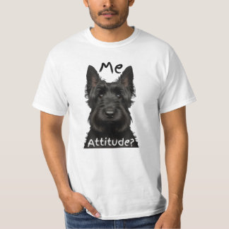 Camiseta Minha atitude? Terrier escocês