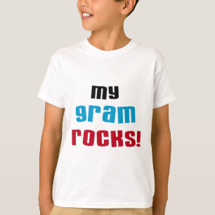 Camiseta Minha avó Rocks T-shirts e presentes
