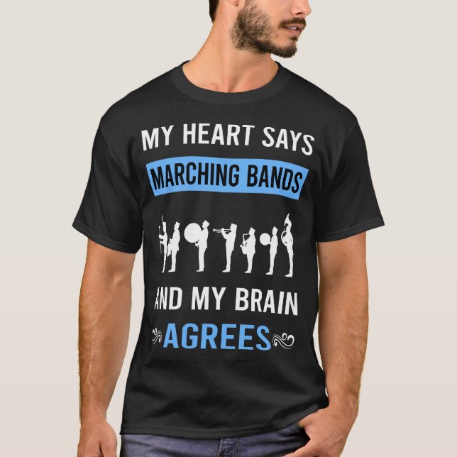 Camiseta Minha Banda Marcial do Coração (Frente)