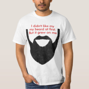 Camiseta Minha barba cresceu em mim