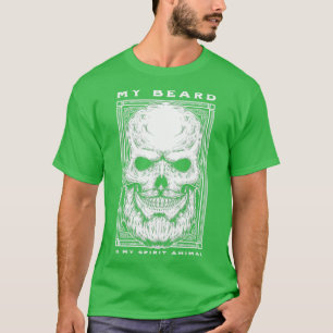Camiseta Minha Barba É Meu Presente De Animal Espiritual