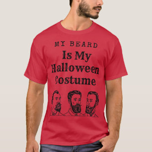 Camiseta Minha Barba É Minha Figurinha De Halloween 30