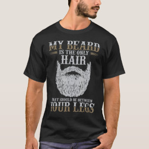 Camiseta Minha Barba É O Único Cabelo Que Deveria Estar Ent