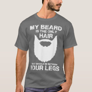 Camiseta Minha Barba É O Único Cabelo Que Deveria Estar Ent