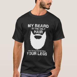 Camiseta Minha Barba É O Único Cabelo Que Deveria Estar Ent