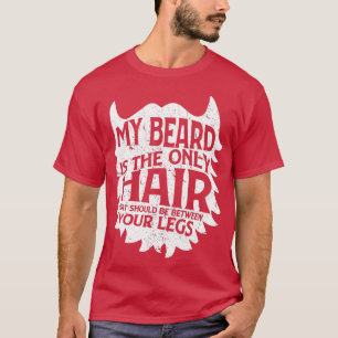 Camiseta Minha Barba É Que Só Cabelo Deve Estar Entre Suas 