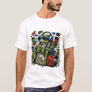 Camiseta Minha Bateria Social Está em 2% – Sapo Engraçado d