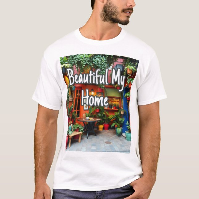 Camiseta Minha Bela Casa  (Frente)