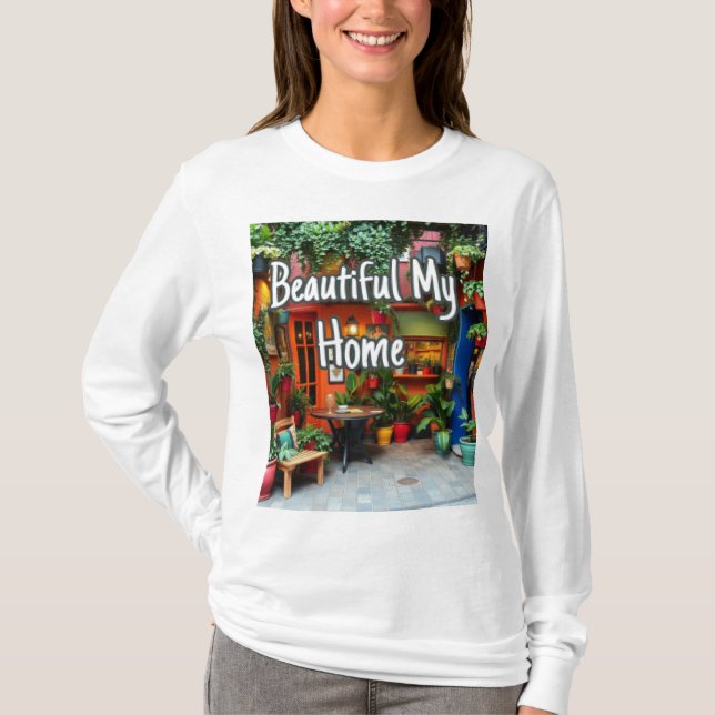Camiseta Minha Bela Casa  (Frente)