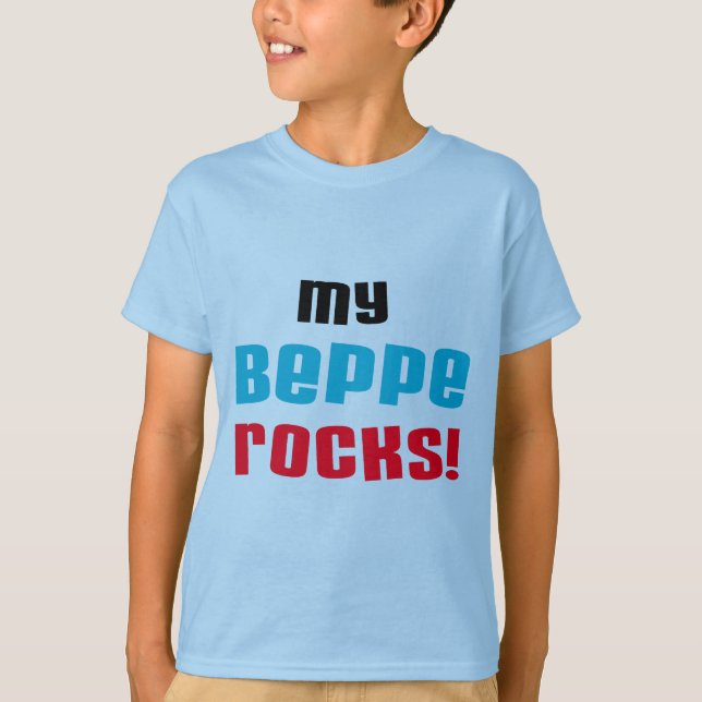 Camiseta Minha Beppe Rocks T-shirts e presentes (Frente)