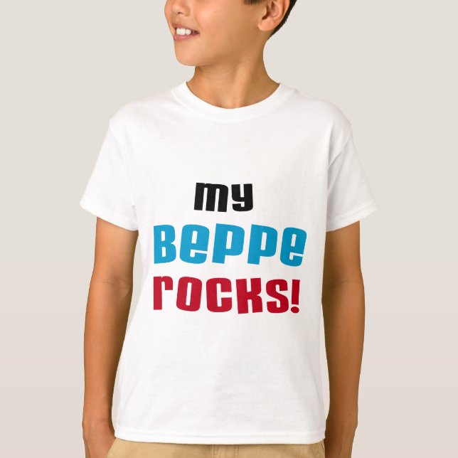 Camiseta Minha Beppe Rocks T-shirts e presentes (Frente)