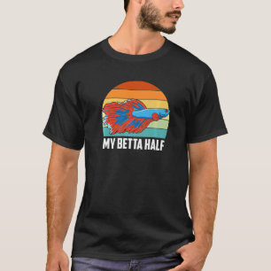 Camiseta Minha Betta Meia Betta Peixe Aquário Aquário Aqu