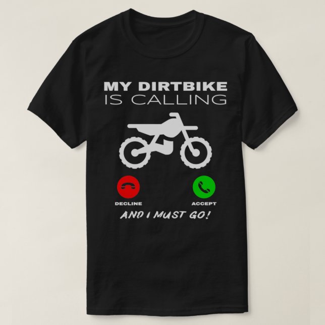 Camiseta Minha Bicicleta Está Ligando Para Eu Ir Para A Mot (Frente do Design)