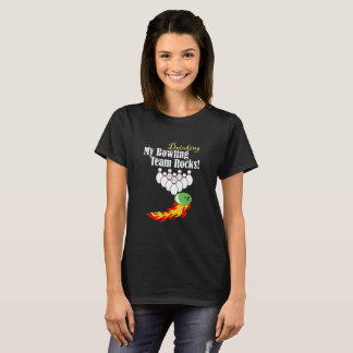 Camiseta Minha boliche/equipe de bebendo é muito ruim