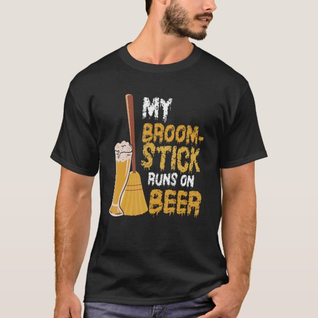 Camiseta Minha Bótula Funciona No Halloween Da Cerveja. (Frente)