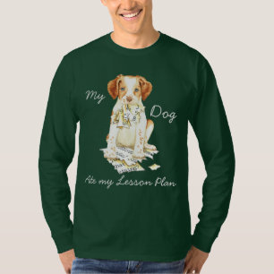 Camiseta Minha Bretanha Comeu Meu Plano De Lição