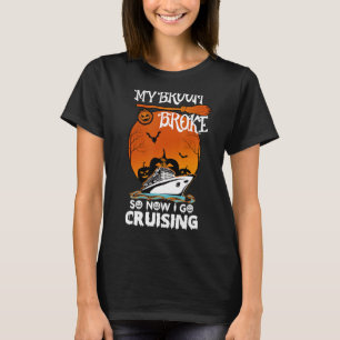 Camiseta Minha Broca Quebrou Então Agora Eu Vou Cruzar Nave