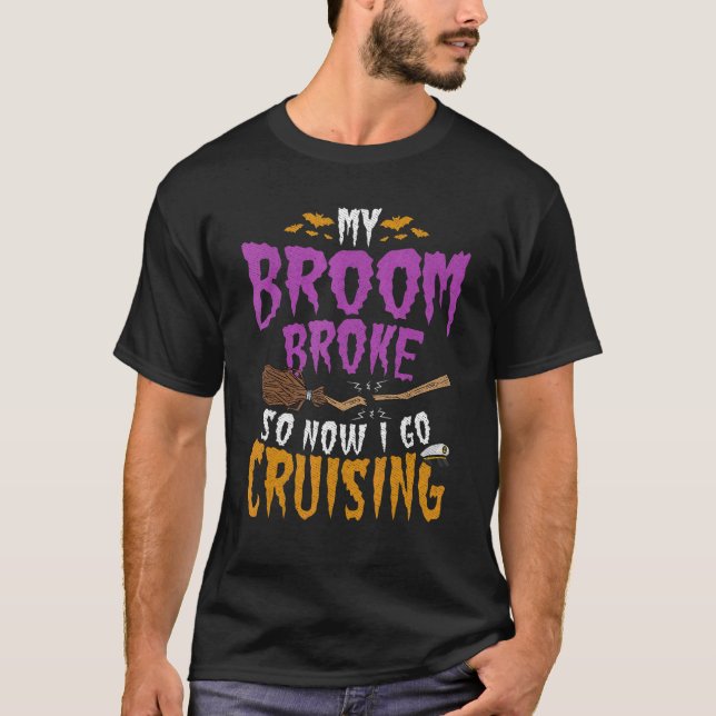 Camiseta Minha Broca Quebrou Então Agora Vou Cruzar 2 (Frente)