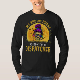 Camiseta Minha Broom partiu, agora sou um despachante de Ha