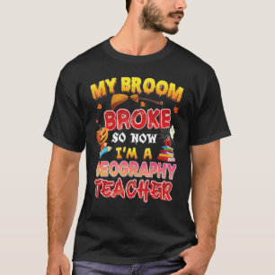 Camiseta Minha Broom partiu, então agora sou uma professora
