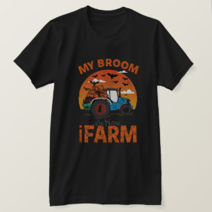 Camiseta Minha Broom Quebrou Então Agora Eu Fazenda - Engra