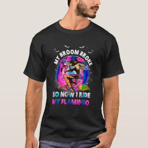 Camiseta Minha Broom Quebrou Então Agora Eu Passei O Dia da