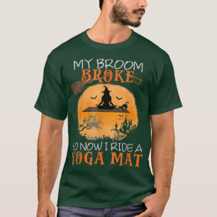 Camiseta Minha Broom Quebrou Então Agora Eu Passei Por Um S