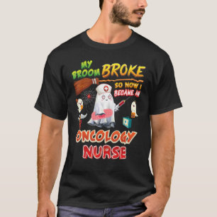 Camiseta Minha Broom Quebrou Então Me Tornei Uma Enfermeira