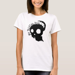 Camiseta Minha cabeça de fala (correia de espaguetes das