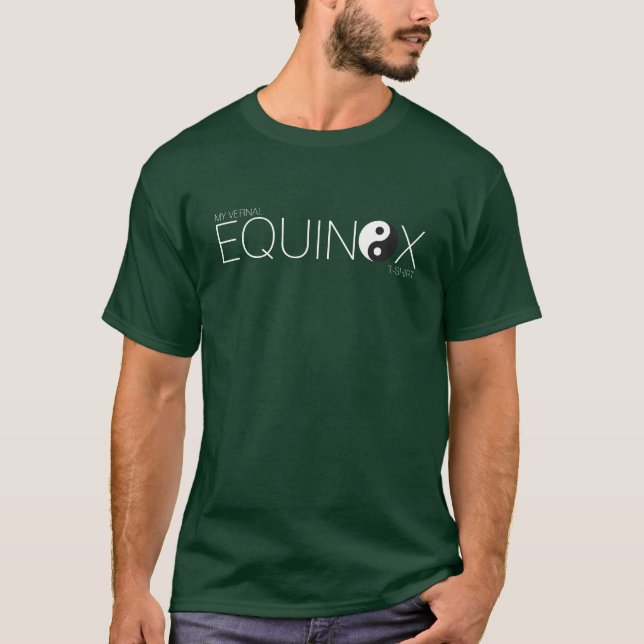 Camiseta Minha Camisa-T do Equinox Vernal (Frente)
