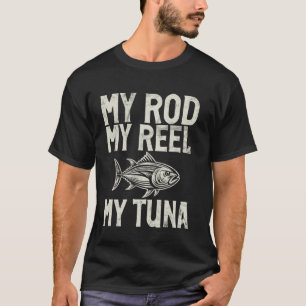 Camiseta Minha Cana Minha Bobina Minha Pesca de Atum