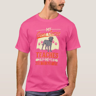 Camiseta Minha Cane Corso Me Ensina Como Aproveitar A Life