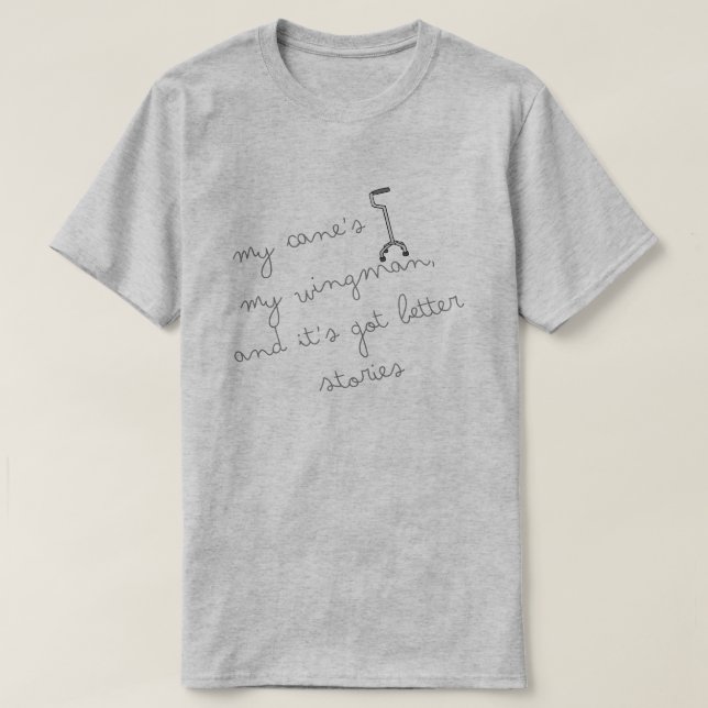 Camiseta Minha Cane é meu braço direito (Frente do Design)