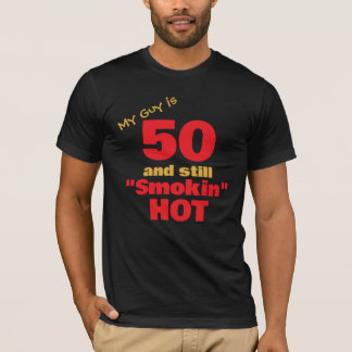 Camiseta Minha Cara é 50 e ainda fumando quente | 50.o aniv
