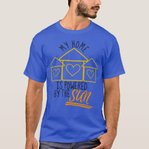 Camiseta Minha Casa É Acionada Pelos Modelos Solares Da Sun