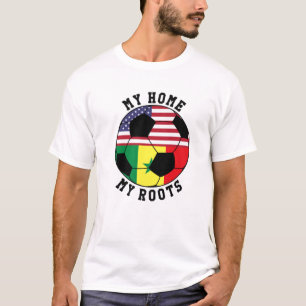 Camiseta Minha Casa, Minhas Raízes, Futebol de Bandeira no