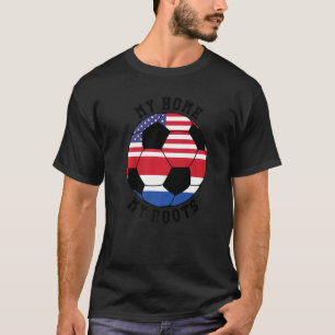 Camiseta Minha Casa Minhas Raízes Futebol Holandês