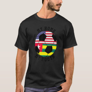 Camiseta Minha Casa, Minhas Raízes, Togo, Futebol