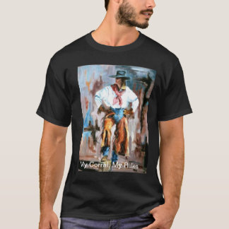 Camiseta Minha cerca, o estilo dos meus homens das regras
