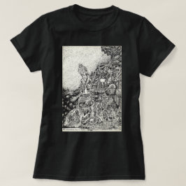Camiseta Minha cidade foi levada pelo fogo no mar