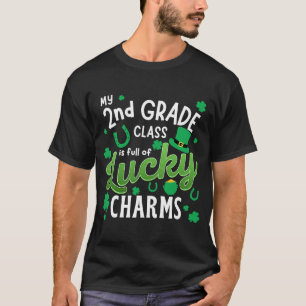 Camiseta Minha Classe De segundo É Cheio De Carmas Sortudos