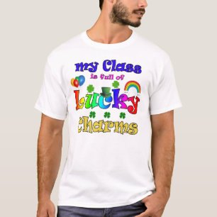 Camiseta Minha Classe É Cheio De Charmes Sortudos