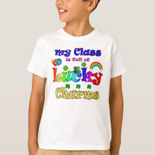 Camiseta Minha Classe É Cheio De Charmes Sortudos