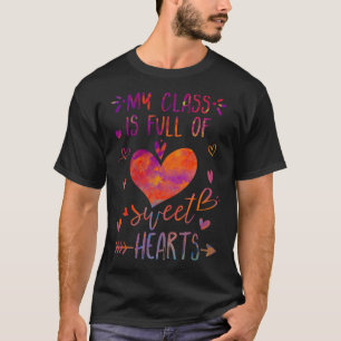 Camiseta minha classe é cheio de doçura professora