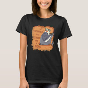 Camiseta Minha Cockatiel, o Terapista, Engraçado Presente