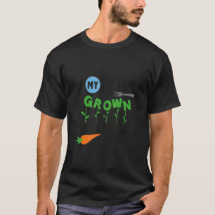 Camiseta Minha comida cresceu e não nascer