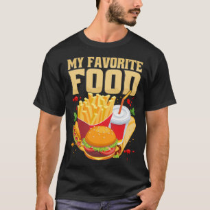 Camiseta Minha Comida favorita, Dia da Comida, Fries france