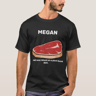 Camiseta Minha Comida foi criada em uma dieta baseada em pl
