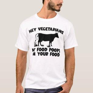 Camiseta Minha Comida Põe Em Sua Comida Carne De Carne De B